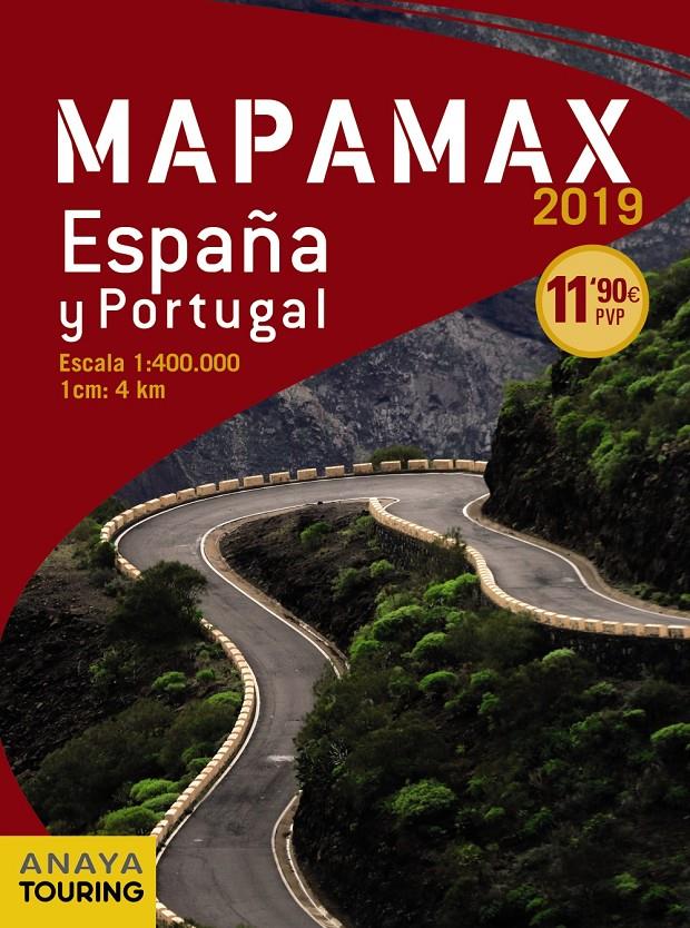 ESPAÑA Y PORTUGAL. MAPAMAX - 2019 | 9788491581635 | ANAYA TOURING