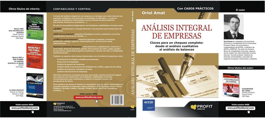 ANALISIS INTEGRAL DE EMPRESAS | 9788492956609 | AMAT SALAS, ORIOL