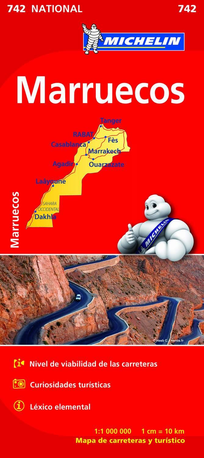 MARRUECOS MAPA NATIONAL 742 | 9782067202870 | VARIOS AUTORES