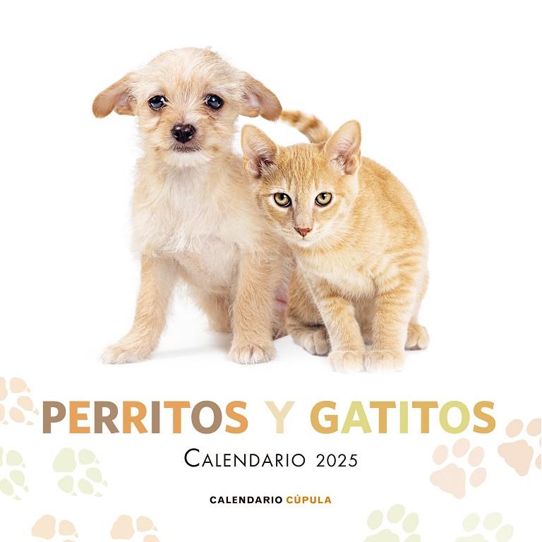 2025 CALENDARIO PERRITOS Y GATITOS  | 9788448041632 | AA. VV.