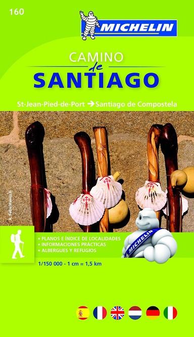 CAMINO DE SANTIAGO. MAPA MICHELIN | 9782067148055