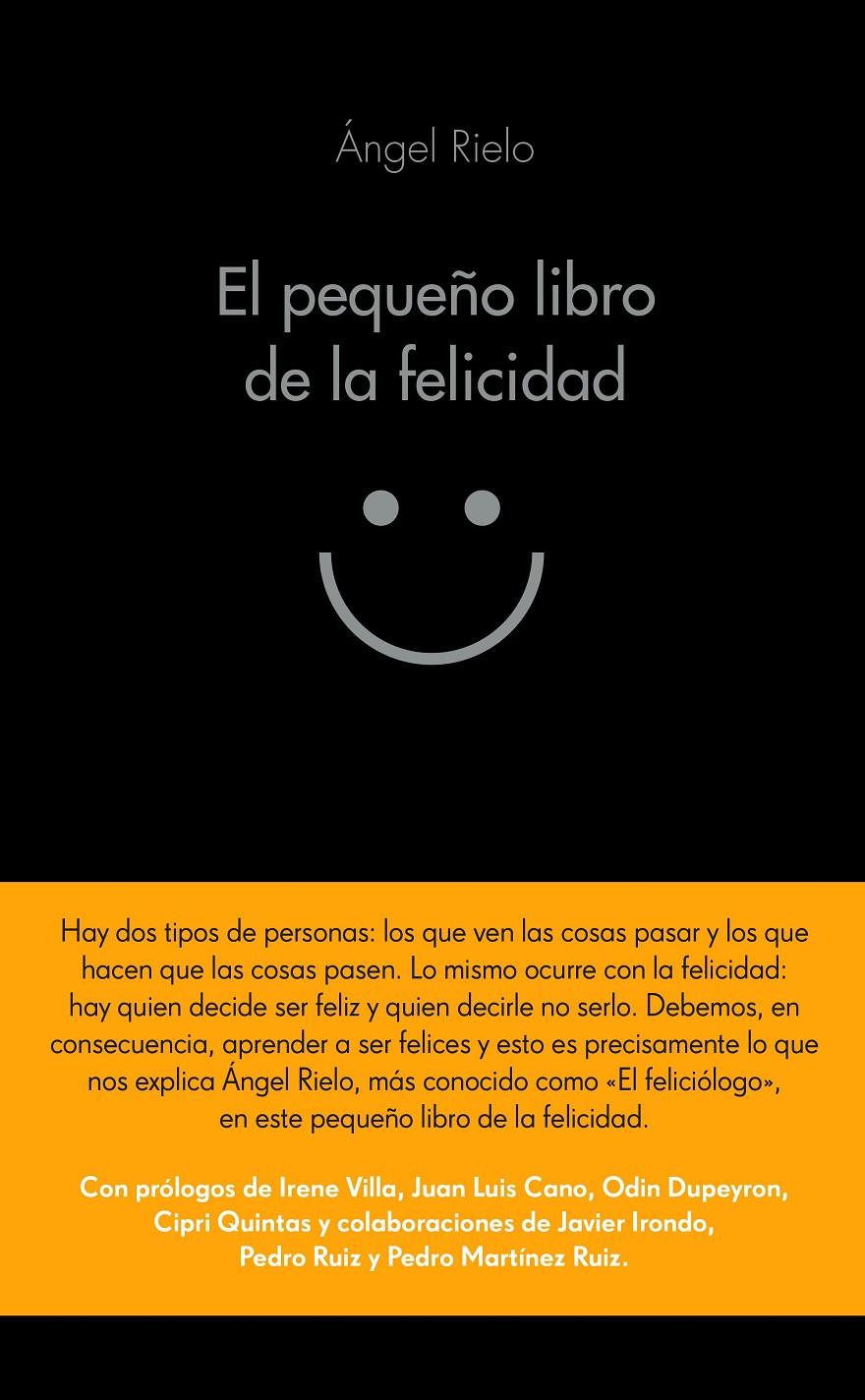 PEQUEÑO LIBRO DE LA FELICIDAD, EL | 9788416253708 | RIELO FERNÁNDEZ, ANGEL