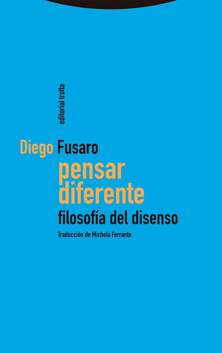 PENSAR DIFERENTE | 9788413640631 | FUSARO, DIEGO