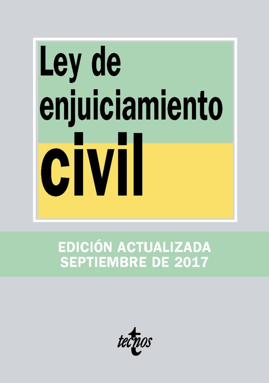 LEY DE ENJUICIAMIENTO CIVIL | 9788430971886 | EDITORIAL TECNOS