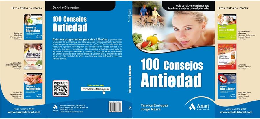 100 CONSEJOS ANTIEDAD | 9788497353823 | ENRÍQUEZ, TAREIXA/NAZRA, JORGE