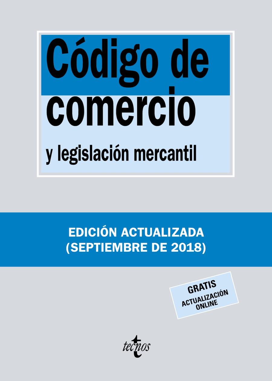 CÓDIGO DE COMERCIO | 9788430975082 | EDITORIAL TECNOS