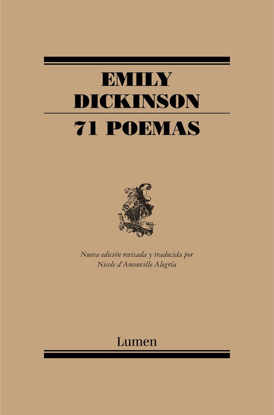 71 POEMAS (NUEVA EDICIÓN REVISADA) | 9788426426956 | DICKINSON, EMILY