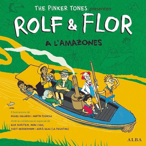 ROLF & FLOR A L'AMAZONES (+CD) | 9788490654576 | THE PINKER TONES