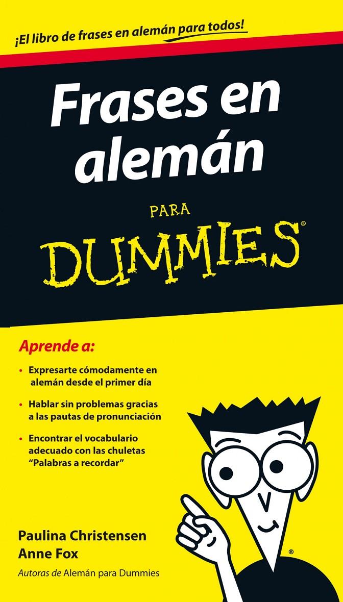 FRASES EN ALEMÁN PARA DUMMIES | 9788432901232 | FOX, A./CHRISTENSEN, P.