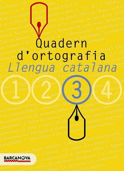 QUADERN D'ORTOGRAFIA CATALANA 3 | 9788448917128 | CLOTA GARCIA, DOLORS/GUILLAMON VILLALBA, CARME