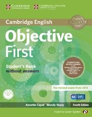 OBJECTIVE FIRST FOR SPANISH SPEAKERS STUDENT'S PACK WITHOUT ANSWERS+WORKBOOK | 9788483236949 | CAPEL, ANNETTE/SHARP, WENDY