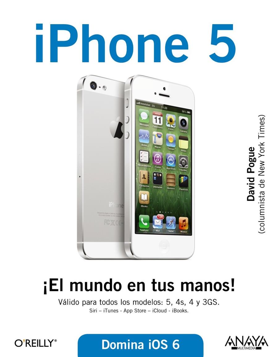 IPHONE 5 | 9788441533332 | POGUE, DAVID