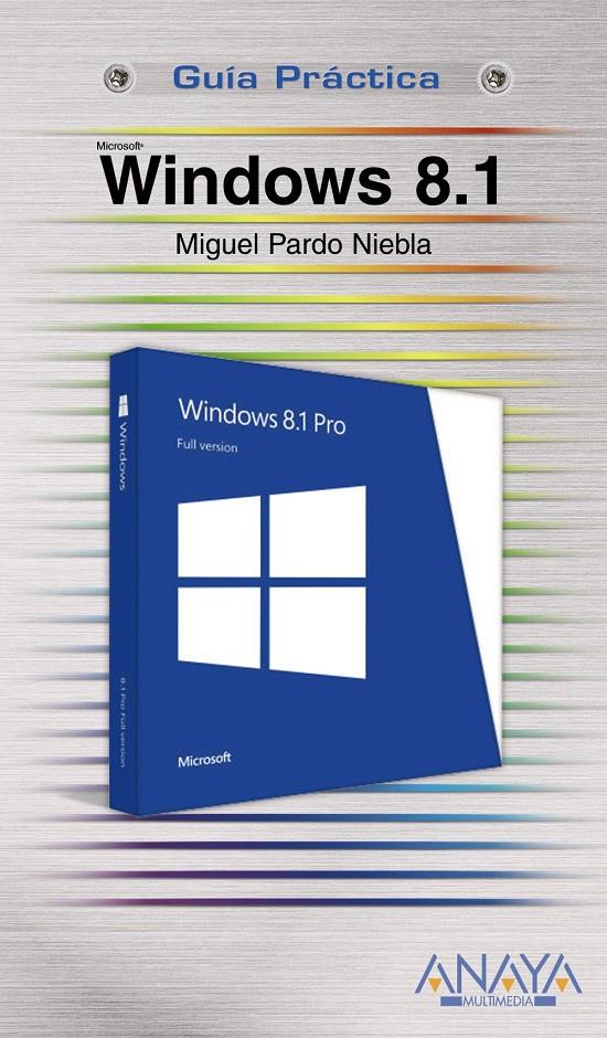 WINDOWS 8.1 | 9788441535480 | PARDO NIEBLA, MIGUEL