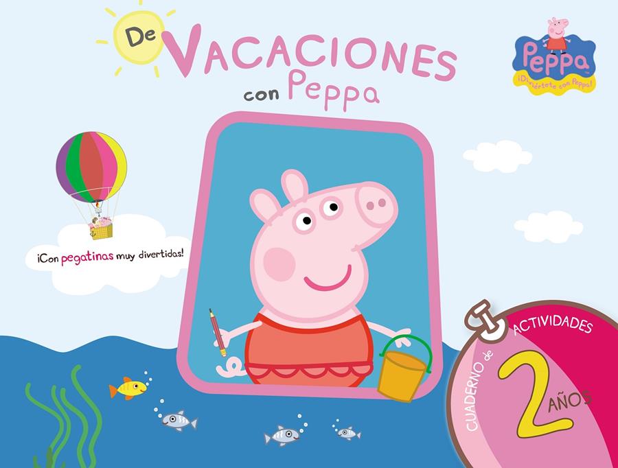 PEPPA PIG. DE VACACIONES CON PEPPA (CUADERNO DE VACACIONES 2 AÑOS) | 9788437281186 | EQUIPO PSICOPEDAGÓGICO SANTILLANA EDICIONES GENERALES/ALTEA/ENTERTAINMENT ONE UK LIMITED