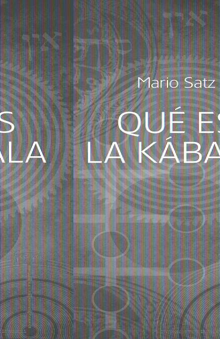 QUÉ ES LA KÁBALA | 9788499880310 | SATZ, MARIO