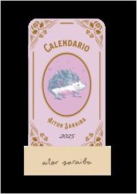 2025 CALENDARIO MESA DE TARJETAS AITOR SARAIBA | 8432715167662