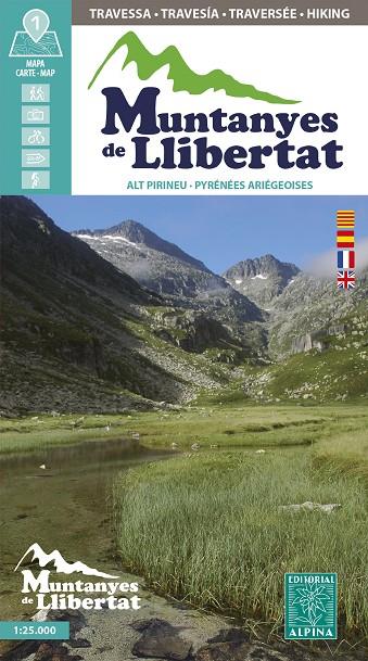 MUNTANYES DE LLIBERTAT (1:25.000) | 9788470111228