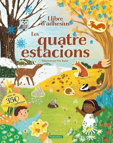 QUATRE ESTACIONS, LES (LLIBRE D'ADHESIUS) | 9788419829139 | HANNAH, JOLI