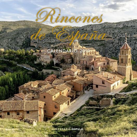 2019-CALENDARIO RINCONES DE ESPAÑA CON ENCANTO  | 9788448024727 | AA. VV.