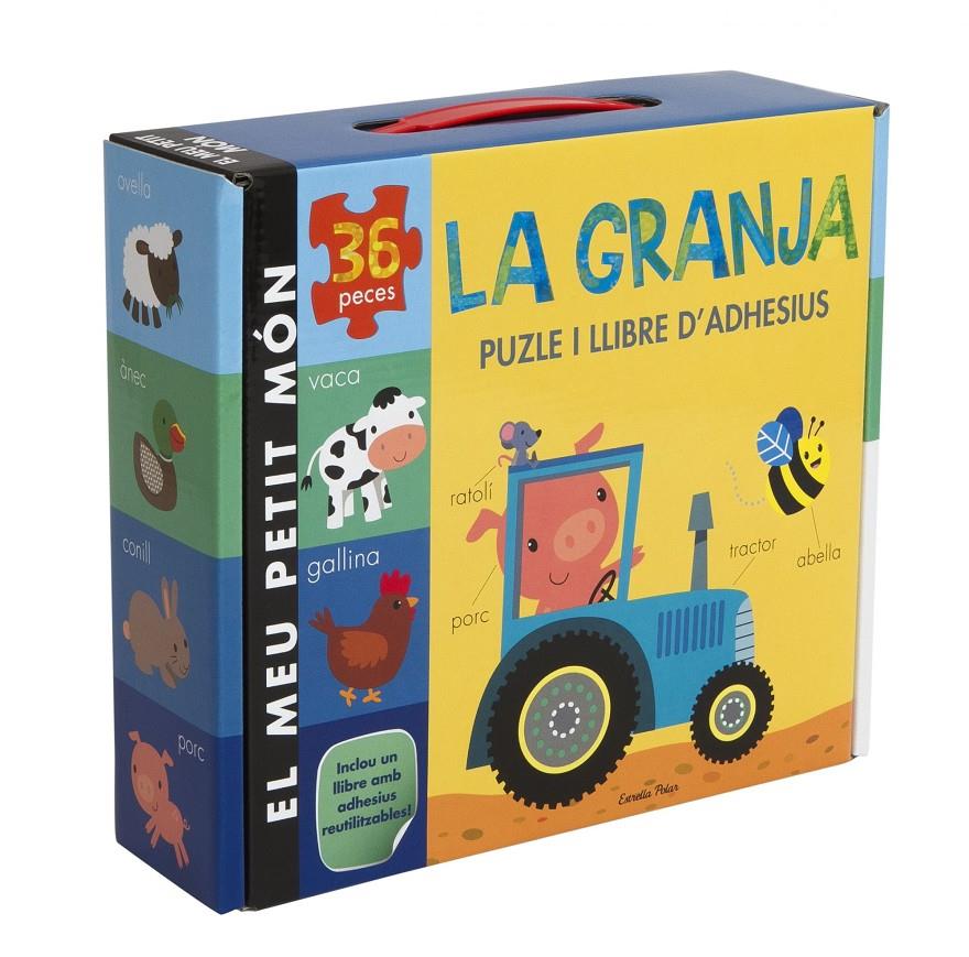 GRANJA. PUZLE I ADHESIUS | 9788490576519 | LITTLE TIGER PRESS