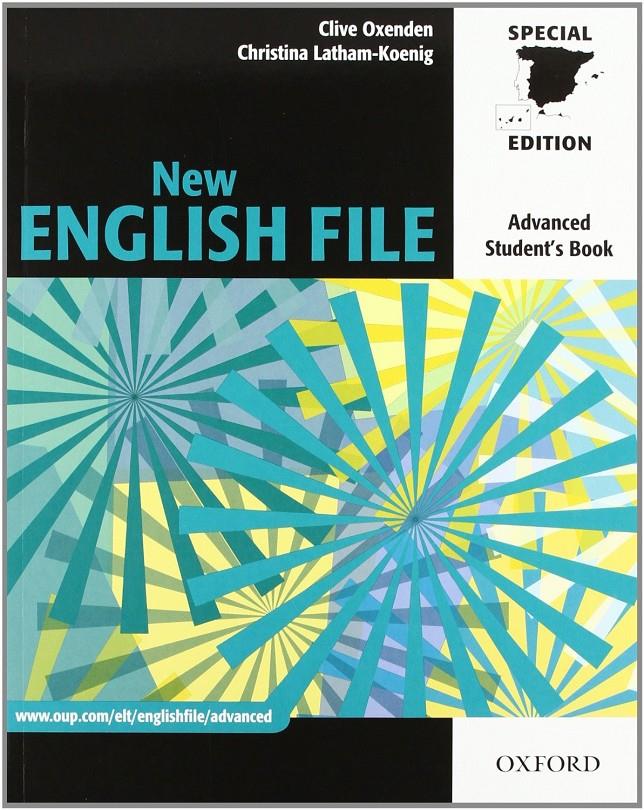 NEW ENGLISH FILE ADVANCED: STUDENT'S BOOK AND WORKBOOK WITH ANSWER KEY PACK (ES) | 9780194594899 | CLIVE OXENDEN/CHRISTINA LATHAM-KOENIG