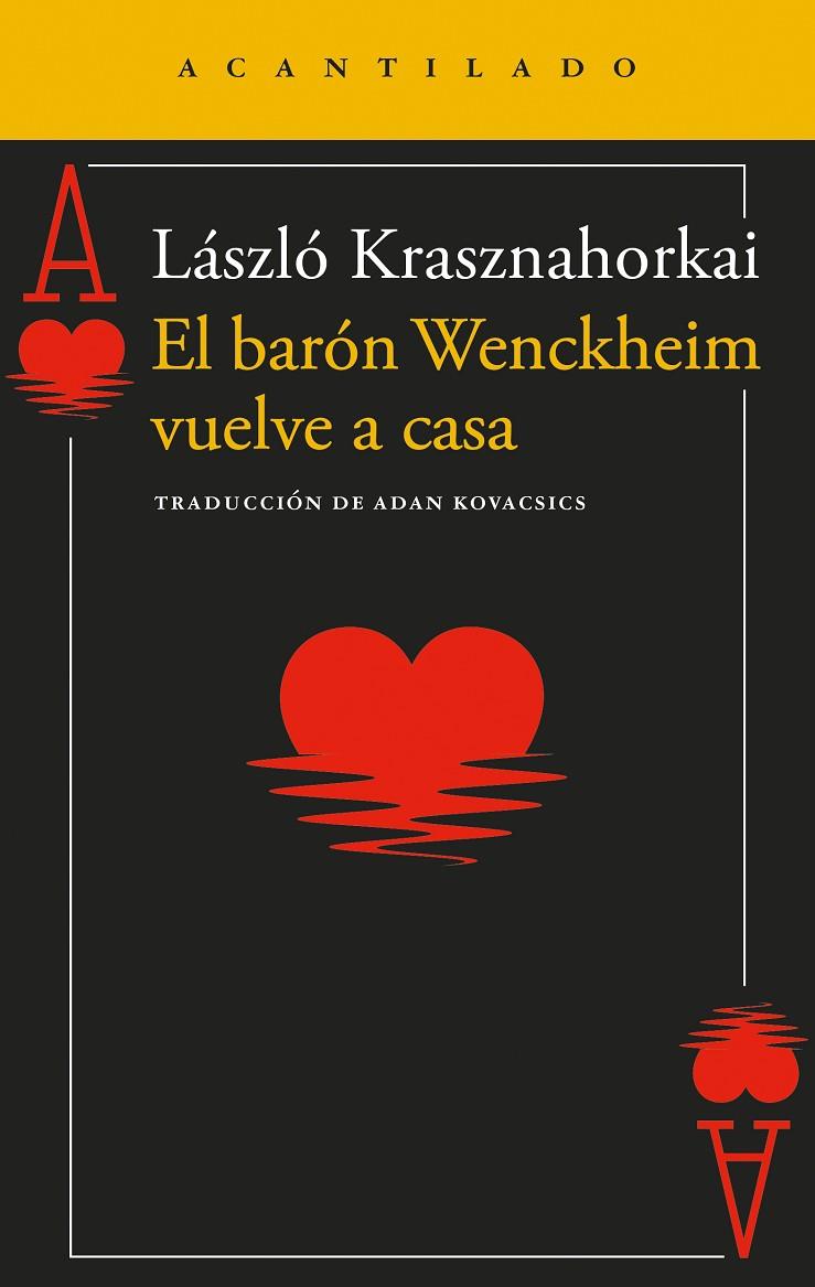  BARÓN WENCKHEIM VUELVE A CASA, EL | 9788419958204 | KRASZNAHORKAI, LÁSZLÓ