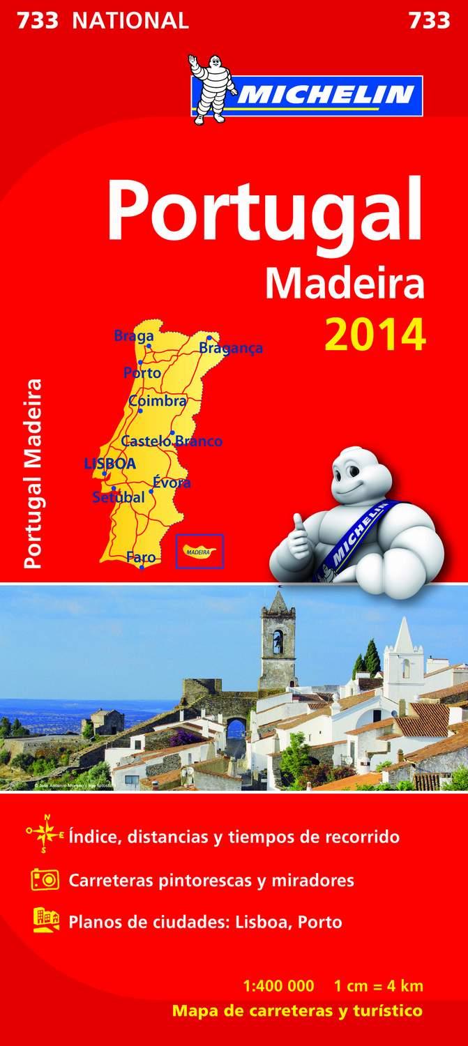 PORTUGAL MAPA NATIONAL 2014 | 9782067191433 | VARIOS AUTORES