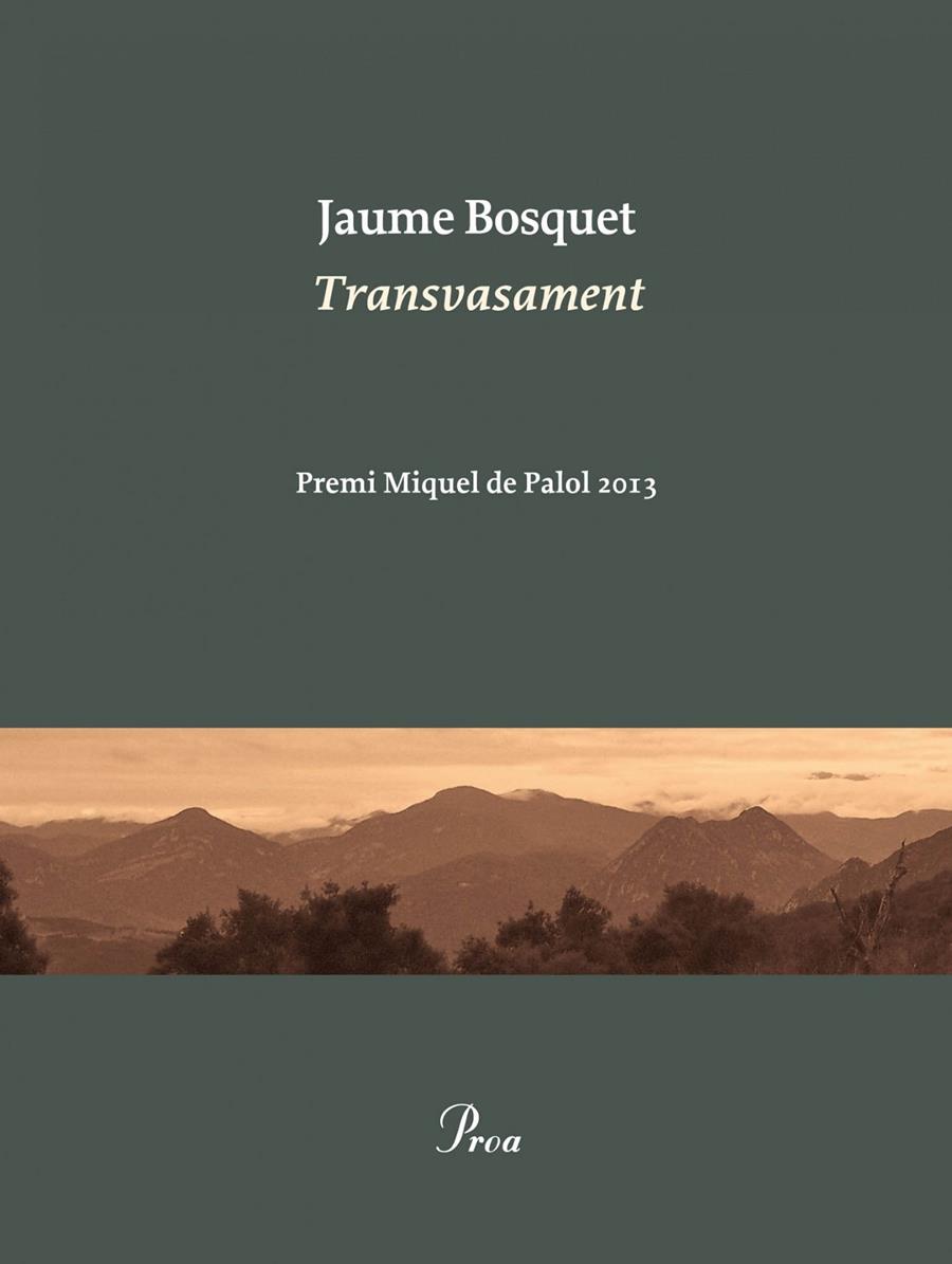 TRANSVASAMENT | 9788475884752 | BOSQUET, JAUME