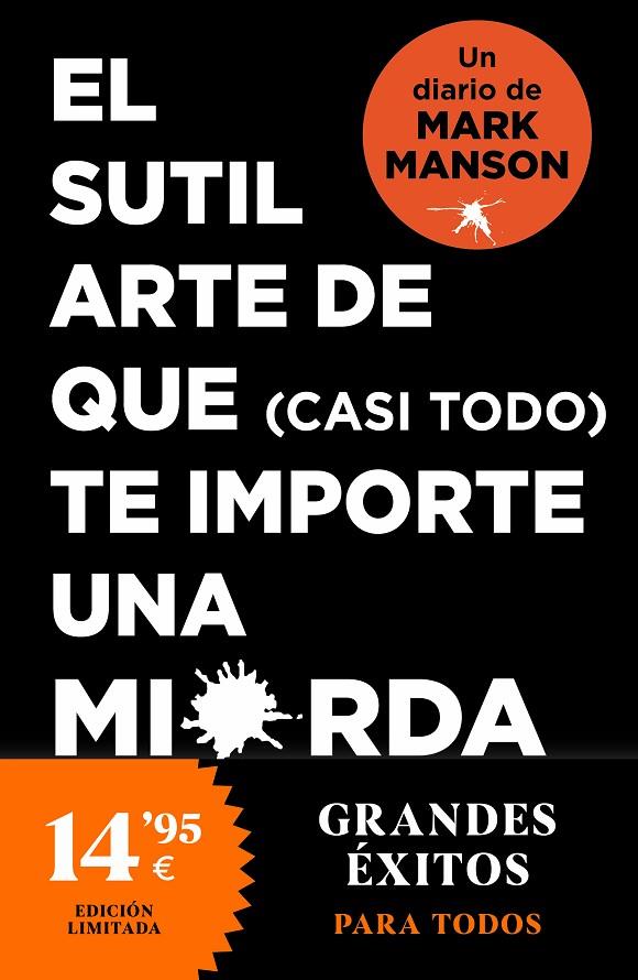 SUTIL ARTE DE QUE (CASI TODO) TE IMPORTE UNA MIERDA, EL/  DIARIO | 9788418850707 | MANSON, MARK