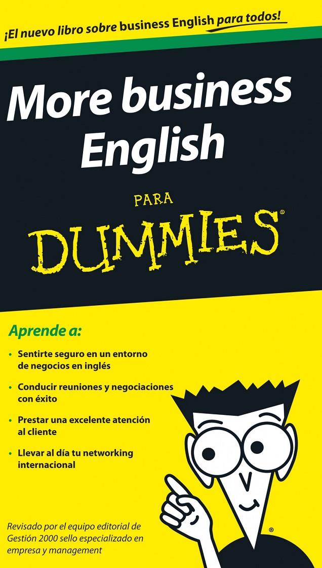 MORE BUSINESS ENGLISH PARA DUMMIES | 9788432901287 | AA. VV.