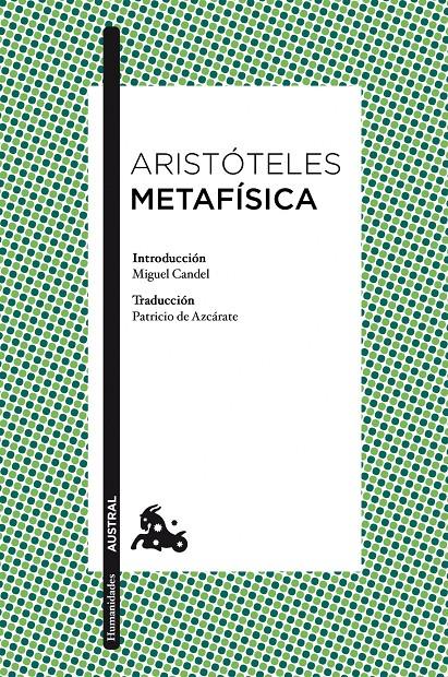 METAFISICA | 9788467028300 | ARISTÓTELES