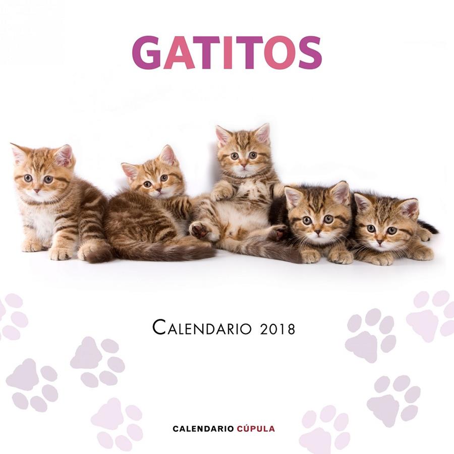 2018-CALENDARIO GATITOS  | 9788448023454 | AA. VV.