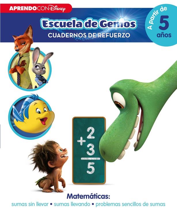 DISNEY SUMAS (ESCUELA DE GENIOS - MATEMÁTICAS) | 9788416548323 | DISNEY