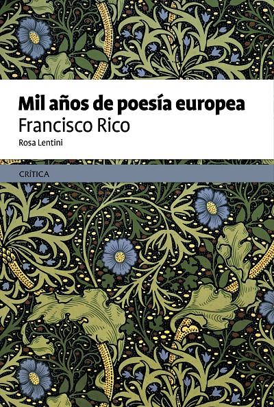 MIL AÑOS DE POESÍA EUROPEA | 9788498927313 | RICO, FRANCISCO