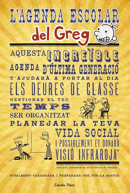 AGENDA ESCOLAR DEL GREG, L' | 9788490572115 | JEFF KINNEY