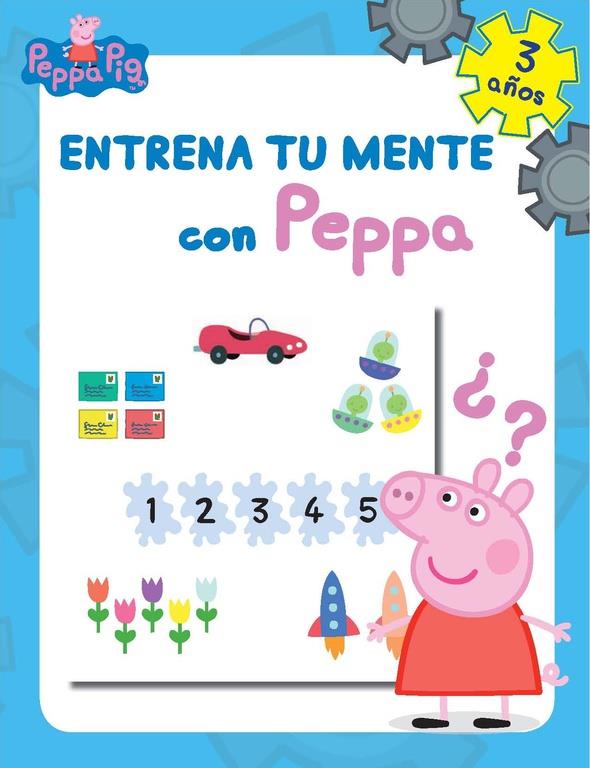 ENTRENA TU MENTE CON PEPPA. 3 AÑOS (PEPPA PIG. CUADERNO DE ACTIVIDADES) | 9788437201276 | VARIOS AUTORES