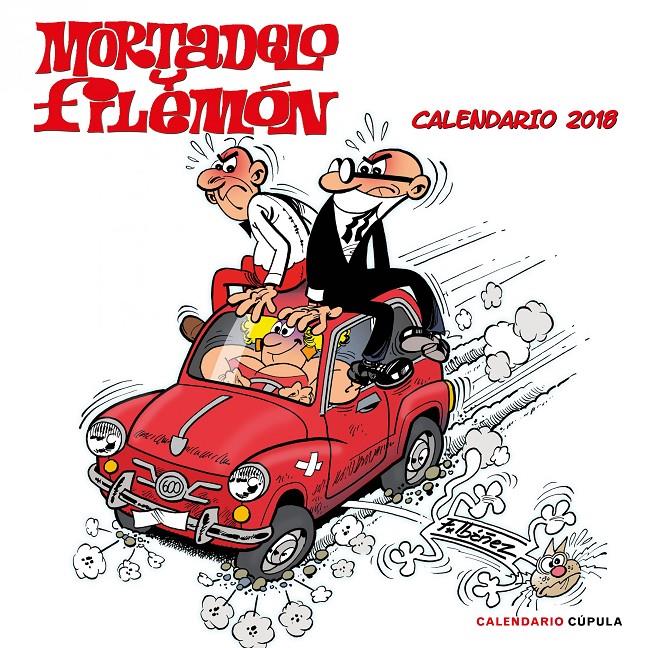 2018-CALENDARIO MORTADELO Y FILEMÓN  | 9788448023423 | IBÁÑEZ, FRANCISCO