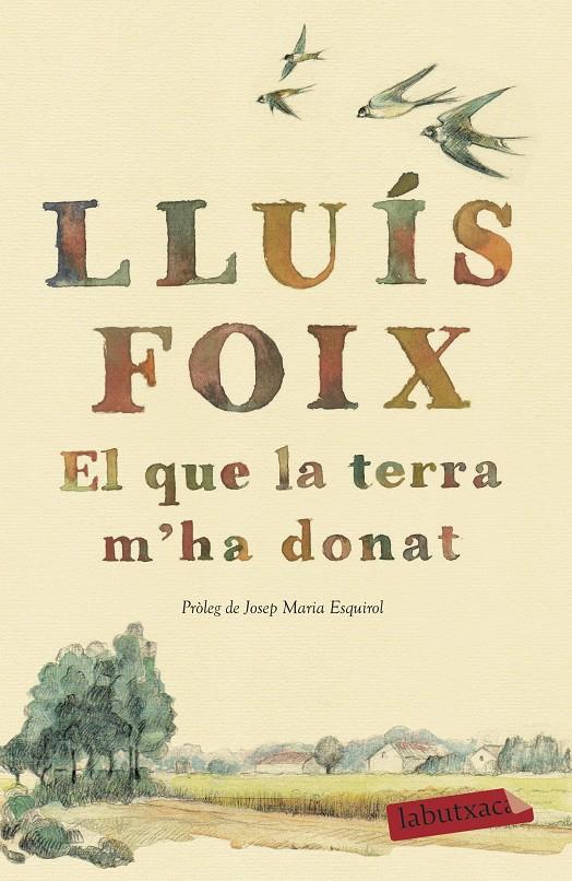 EL QUE LA TERRA M'HA DONAT | 9788417420260 | FOIX, LLUIS