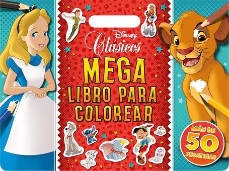 CLÁSICOS DISNEY. MEGALIBRO PARA COLOREAR | 9788419547163 | DISNEY