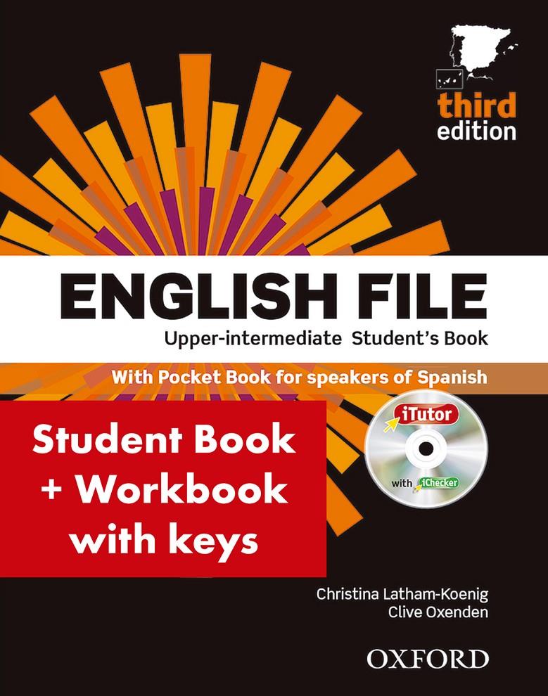 ENGLISH FILE UPP INT SB+WB W/K PK 3ED | 9780194558662 | VARIOS AUTORES