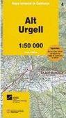 ALT URGELL 1:50.000 -MAPA COMARCAL DE CATALUNYA -ICGC | 9788439391531