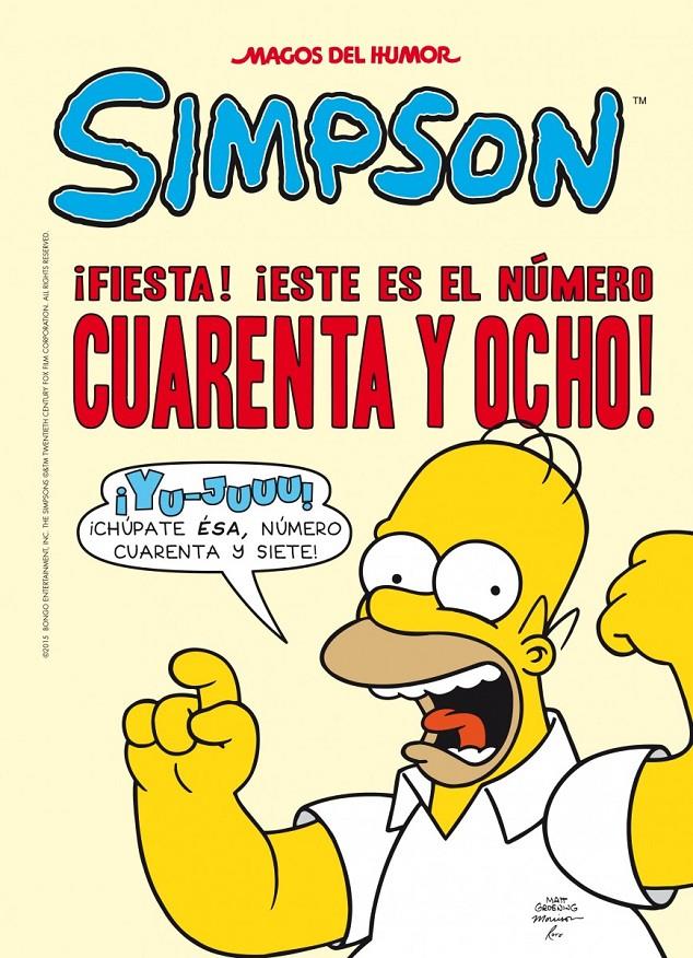 FIESTA! ¡ESTE ES EL NÚMERO CUARENTA Y OCHO! | 9788466656337 | GROENING, MATT