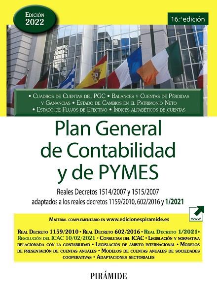 PLAN GENERAL DE CONTABILIDAD Y DE PYMES | 9788436846911 | EDICIONES PIRÁMIDE