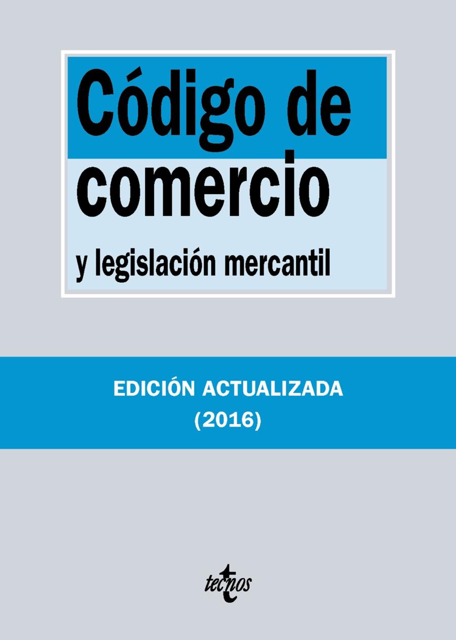 CÓDIGO DE COMERCIO | 9788430969180 | EDITORIAL TECNOS