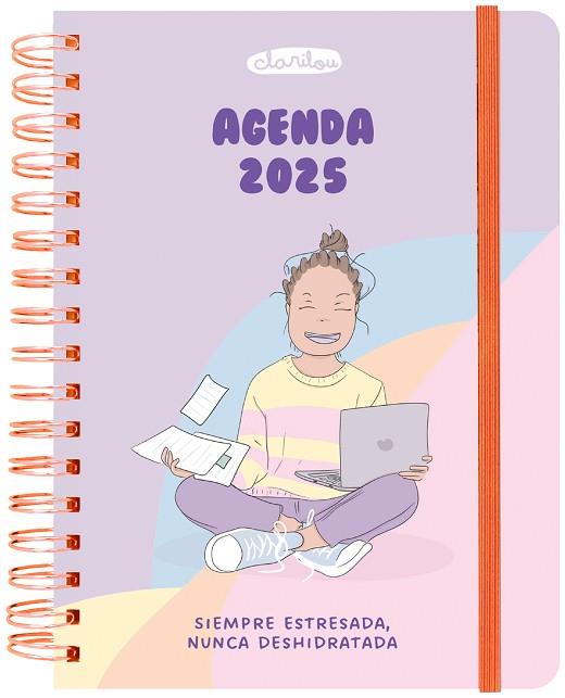 2025 AGENDA ANUAL SEMANAL CLARILOU | 9788419215246 | CLARILOU