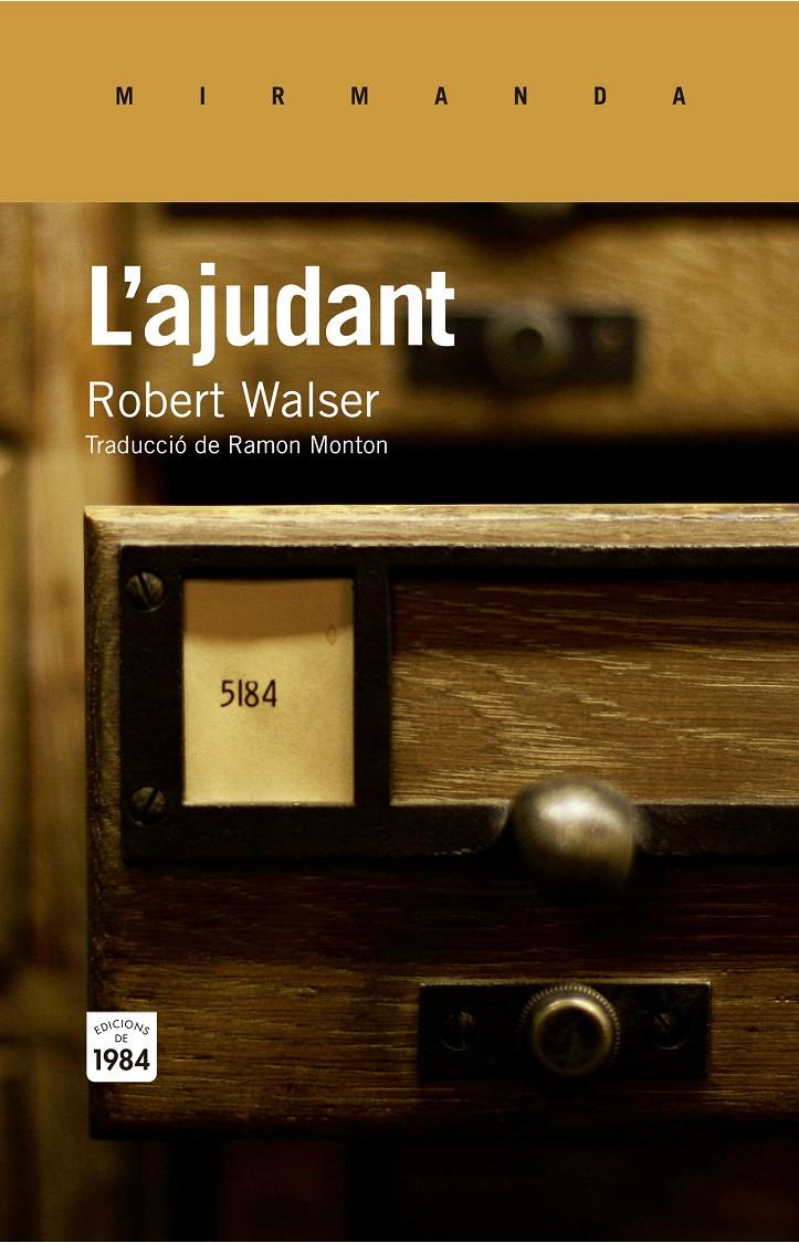 AJUDANT, L' | 9788415835752 | WALSER, ROBERT