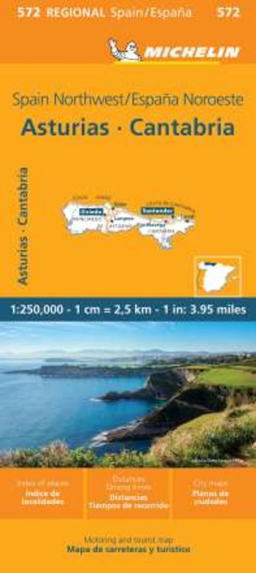 ASTURIAS/ CANTABRIA (MAPA REGIONAL 572) | 9782067263017