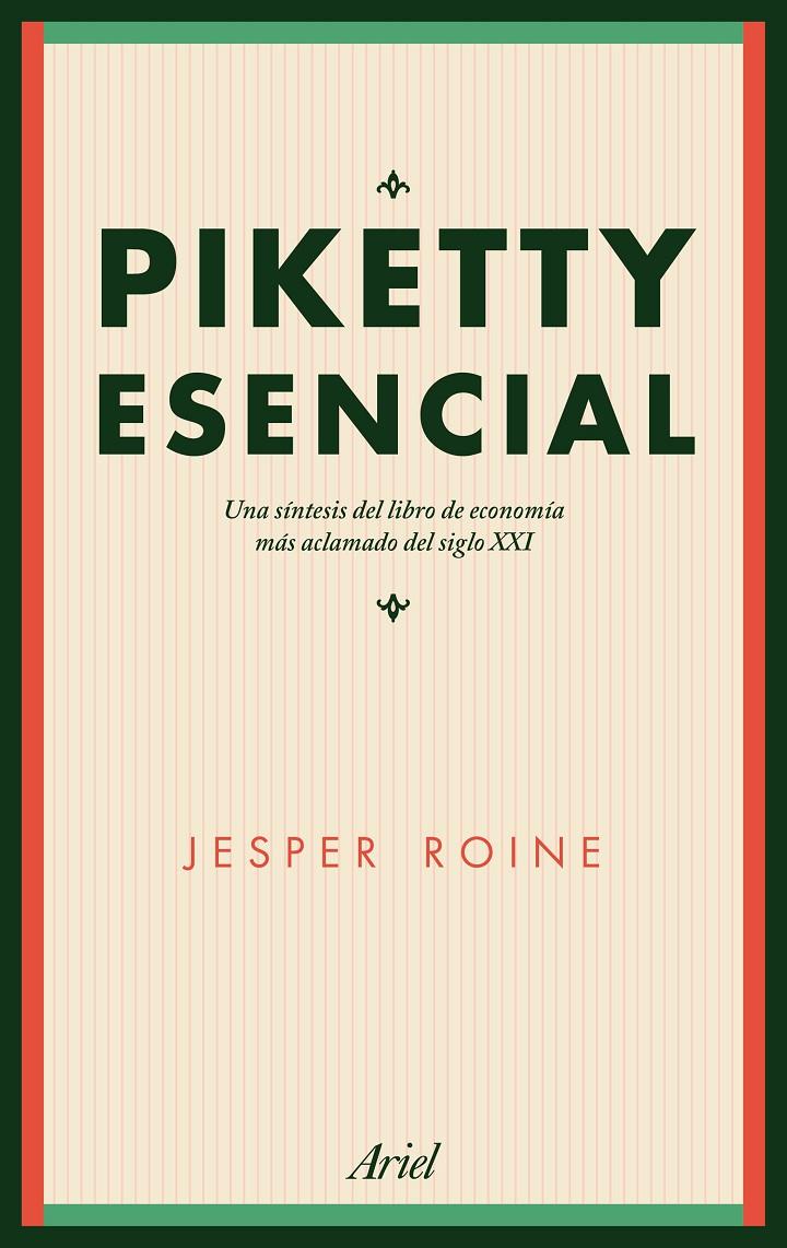 PIKETTY ESENCIAL | 9788434425620 | ROINE, JESPER