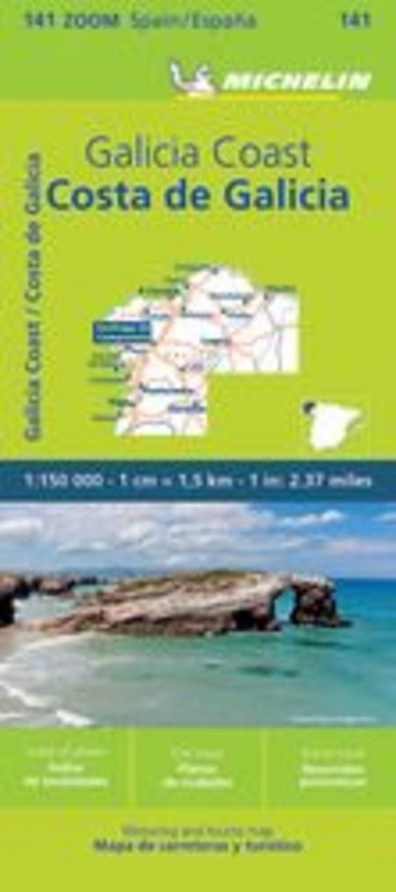 COSTA DE GALICIA (MAPA ZOOM 141) | 9782067258853