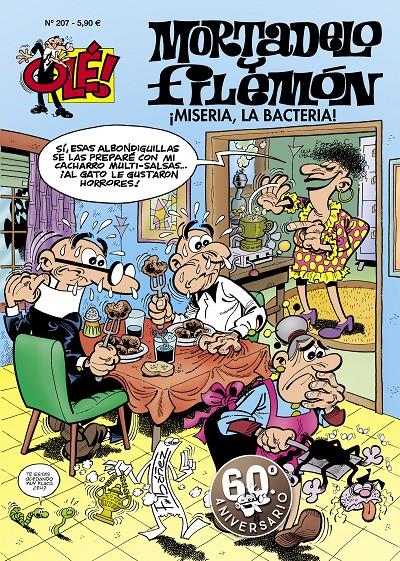 ¡MISERIA, LA BACTERIA! (OLÉ! MORTADELO 207) | 9788466663458 | FRANCISCO IBÁÑEZ